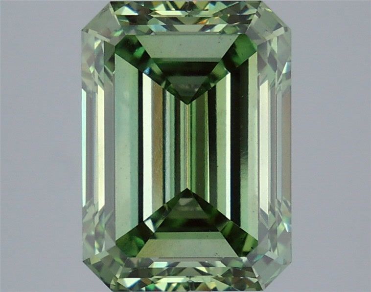 Emerald 5.34ct Fancy Vivid Green VS1 IGI #LG684502127