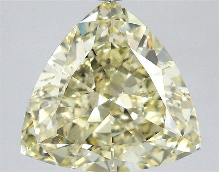 Triangular 3.1ct Fancy Yellow VVS2 IGI #LG762582009