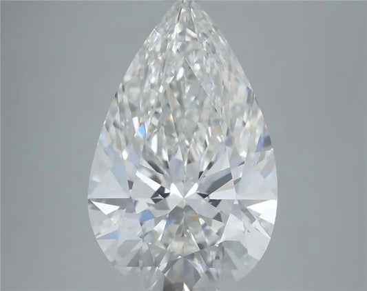4.57ct Pear Lab Grown Diamond (Colour G, Clarity VVS2, IGI Certified)