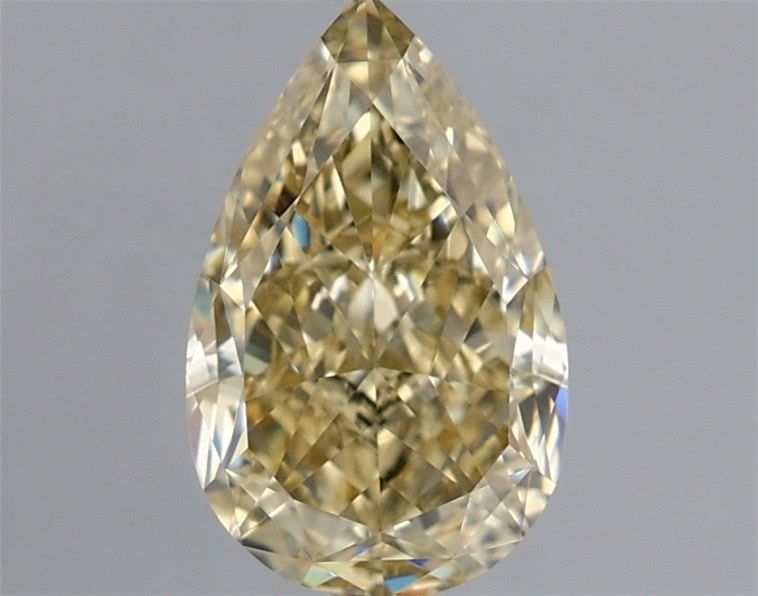 Pear 1.32ct Fancy Yellow VS2 GIA #7521532596