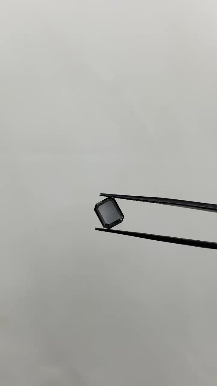 Emerald 1.43ct Fancy Dark Gray VVS2 GIA #5493922841