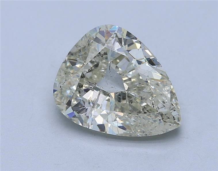 Pear 4.05ct K SI2 HRD #190000114948