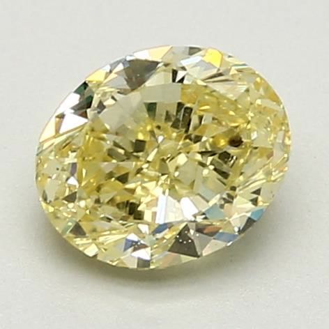 Oval 1.05ct Fancy Intense Yellow SI2 GIA #2111392078