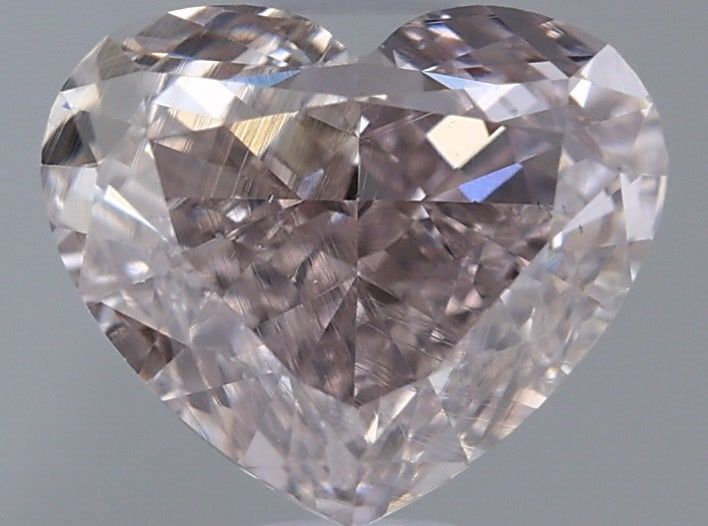 Heart 1ct Fancy Brownish Pink SI1 GIA #6402227050