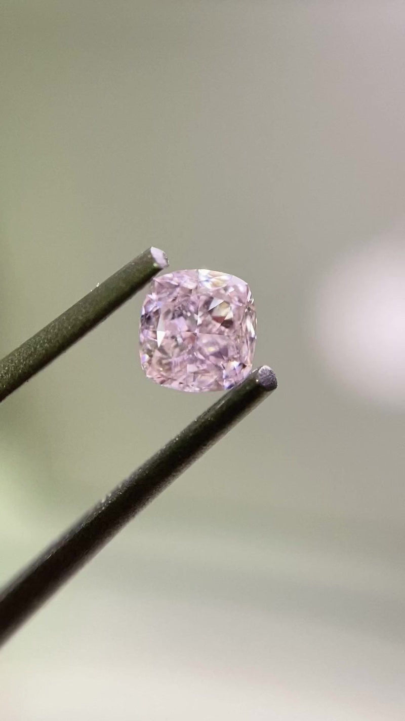 Cushion modified 0.27ct Light Pink I1 GIA #1427099624