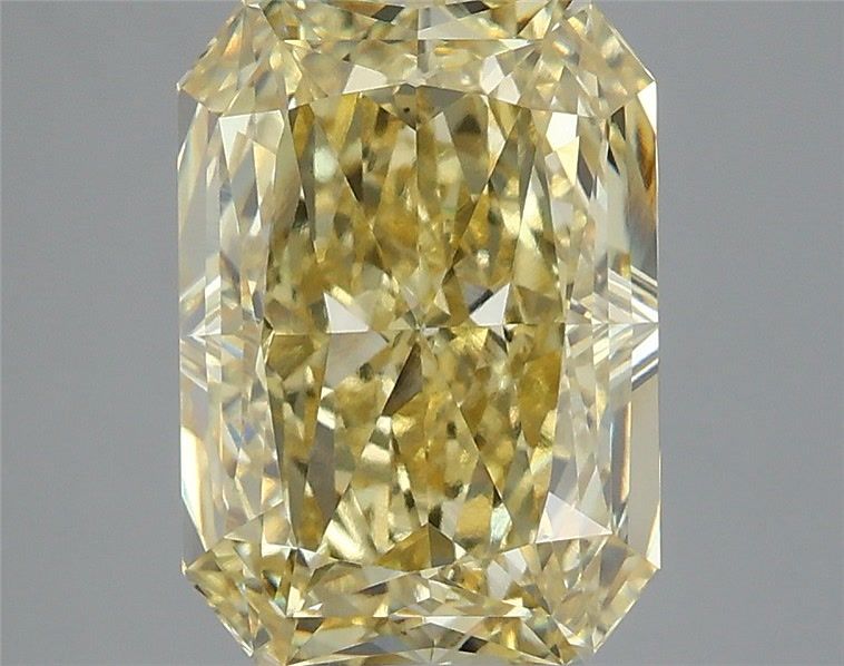 Radiant 4.09ct Fancy Intense Yellow VS1 IGI #LG775634070