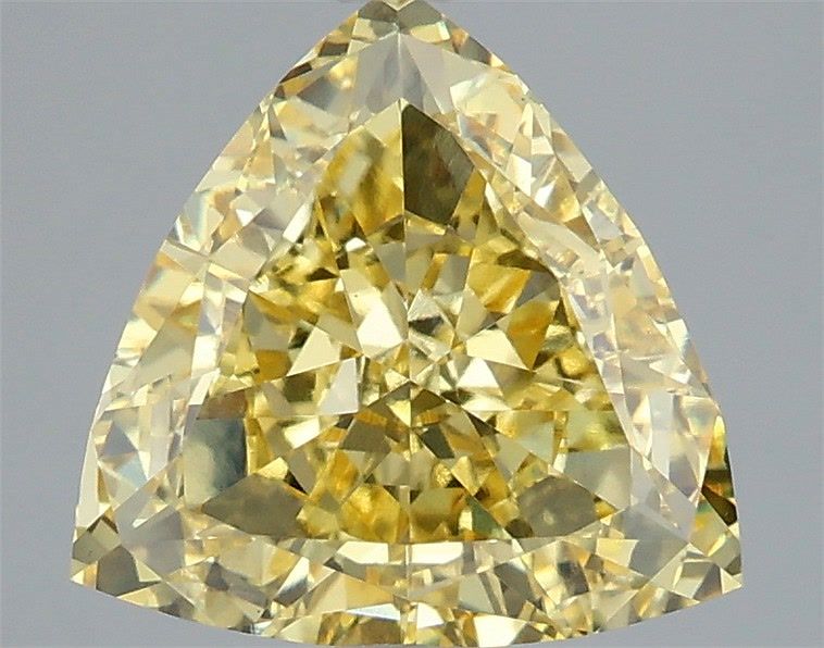 Triangular 3.06ct Fancy Intense Yellow VS1 IGI #LG776694230