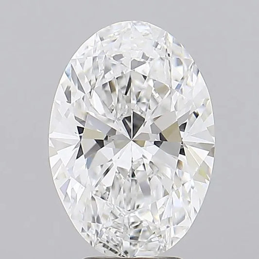 4.51ct Oval Lab Grown Diamond (Colour E, Clarity VVS1, IGI Certified)