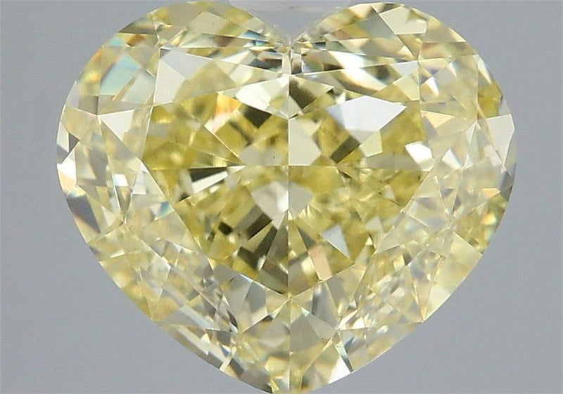 Heart 4.55ct Fancy Intense Yellow VS1 IGI #LG775634068