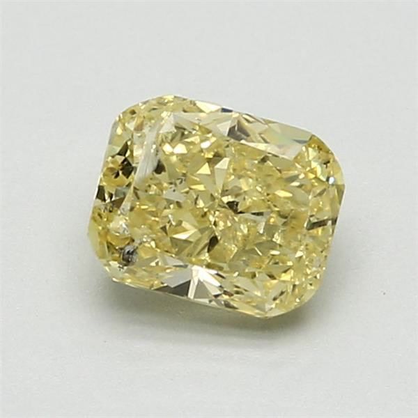 Cushion brilliant 1.11ct Fancy Intense Yellow  GIA #1116392157