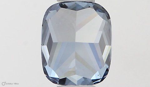 Cushion modified 0.5ct Fancy Vivid Blue VS1 IGI #LG564379566