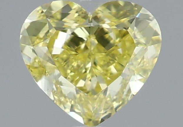 Heart 1.01ct Fancy Intense Yellow VS2 GIA #1455116342