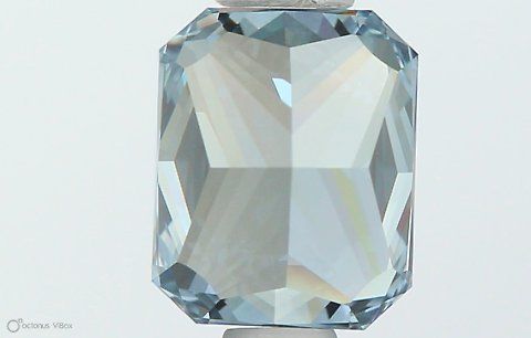 Radiant 1.11ct Fancy Vivid Blue VS1 IGI #LG553257544