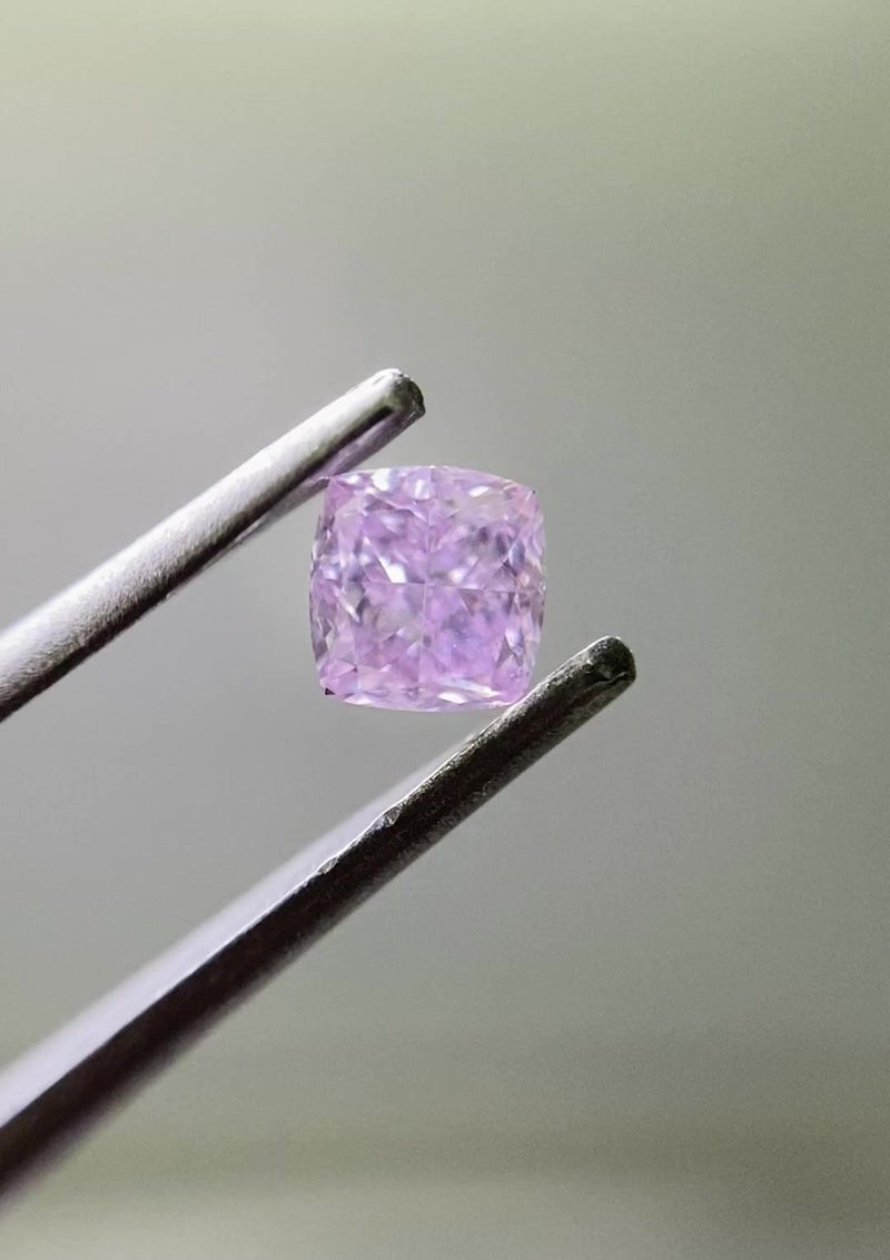 Cushion modified 0.25ct Fancy Purple Pink SI2 GIA #6471145534