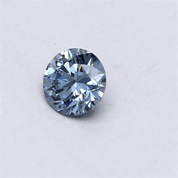 Round 0.3ct Fancy Vivid Blue VS2 IGI #LG564379179