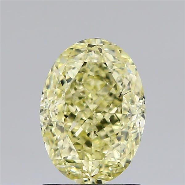 Oval 1.51ct Yellow SI2 GIA #5526881707