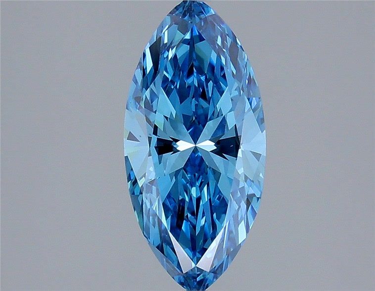 Marquise 1.76ct Fancy Vivid Blue VS1 IGI #LG735535438