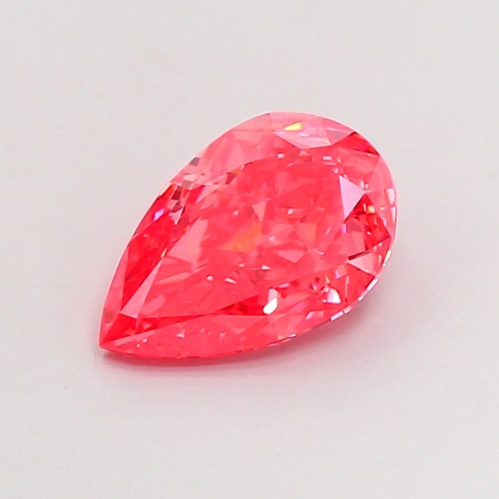 Pear 2.3ct Fancy Vivid Pink VVS2 IGI #LG720547109