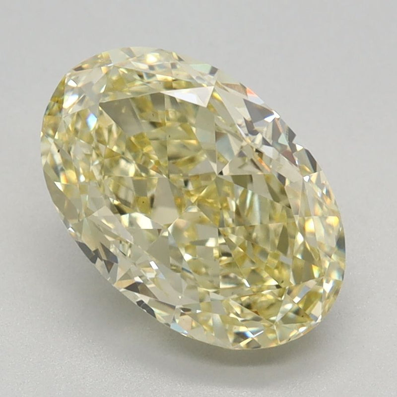 Oval 2.14ct Fancy Yellow VS1 IGI #LG658476484