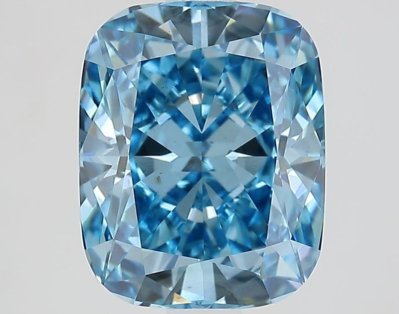 Cushion brilliant 2.56ct Fancy Vivid Blue VS1 IGI #LG655422335