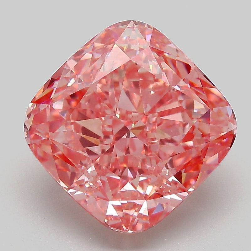 Cushion modified 7.13ct Fancy Vivid Pink VS1 IGI #LG764696447