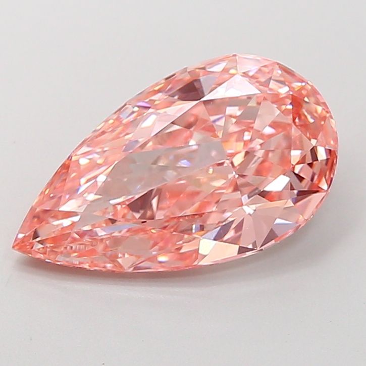 Pear 4.51ct Fancy Vivid Pink VS1 IGI #LG772646085