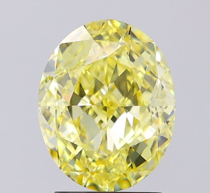 Oval 2.63ct Fancy Yellow VVS2 IGI #LG774609279