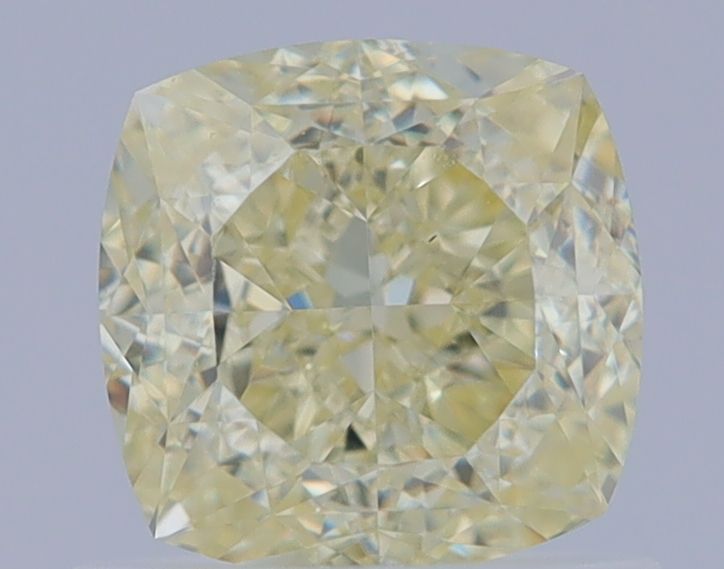 Cushion brilliant 1.05ct Fancy Light Yellow VS1 GIA #5234066555