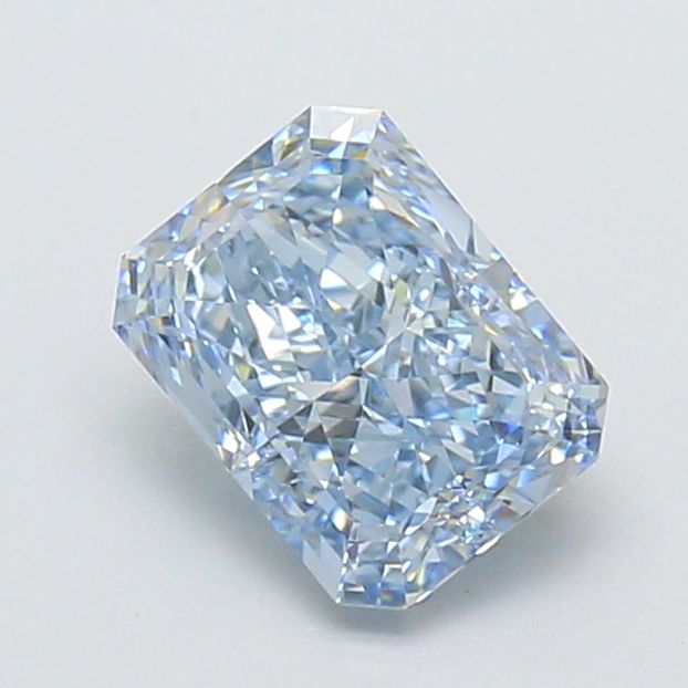 Radiant 1.46ct Fancy Intense Blue VVS2 IGI #LG704590289