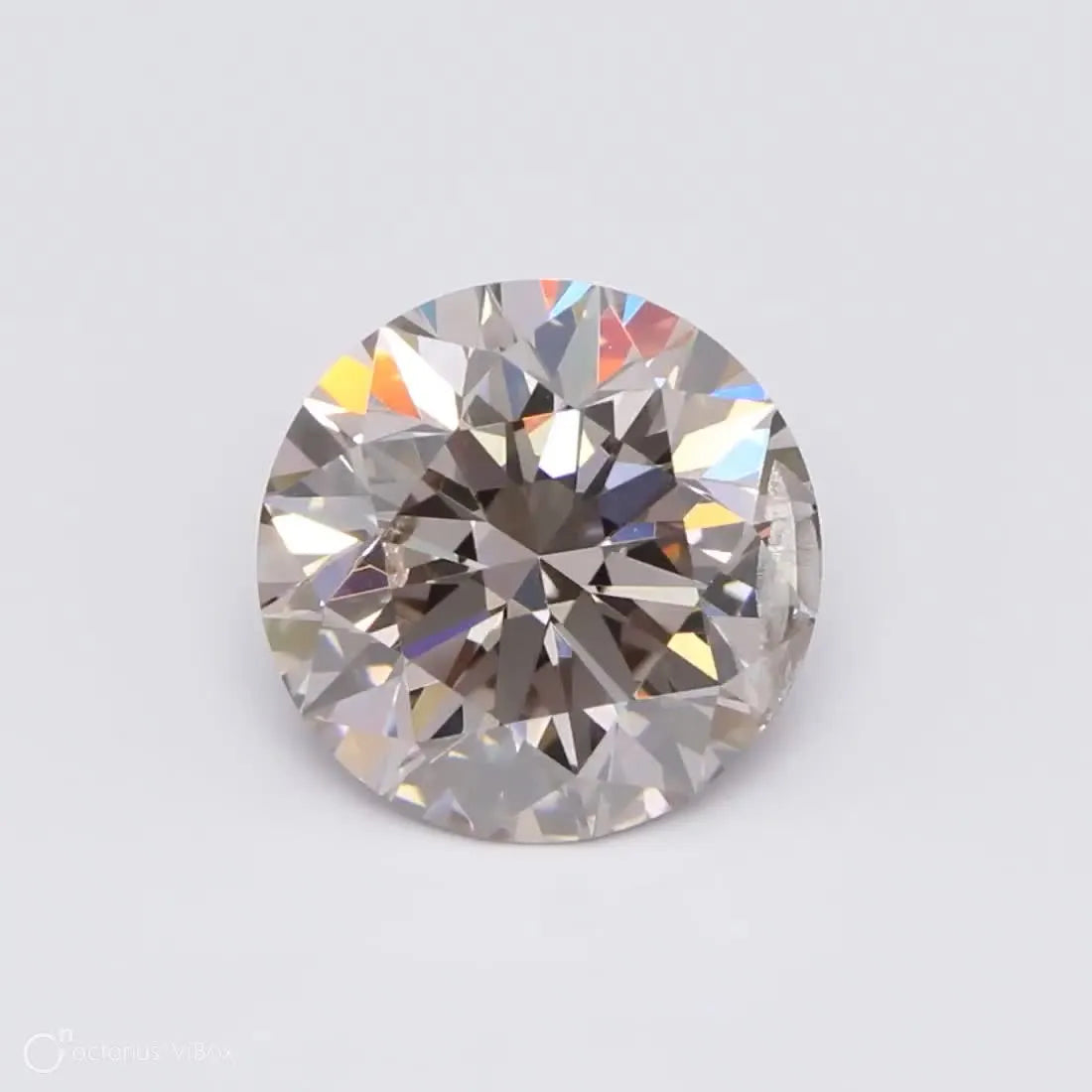 1.37ct Round Lab Grown Diamond (Colour K, Clarity I1, Cut EX, IGI Certified)