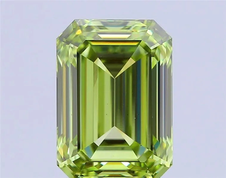 1.65ct Emerald Lab Grown Diamond (Colour Fancy Vivid Green, Clarity VS1, IGI Certified)