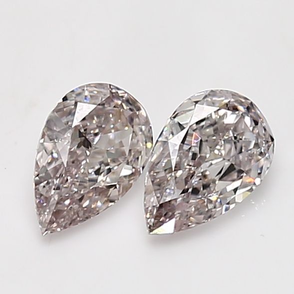 Pear 0.52ct Fancy Light Brown Pink VS2 GIA #2235495233