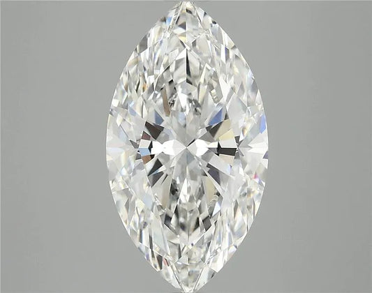 4.08ct Marquise Lab Grown Diamond (Colour G, Clarity VVS2, IGI Certified)