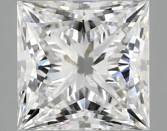 2.92ct Princess Lab Grown Diamond (Colour E, Clarity VVS2, IGI Certified)