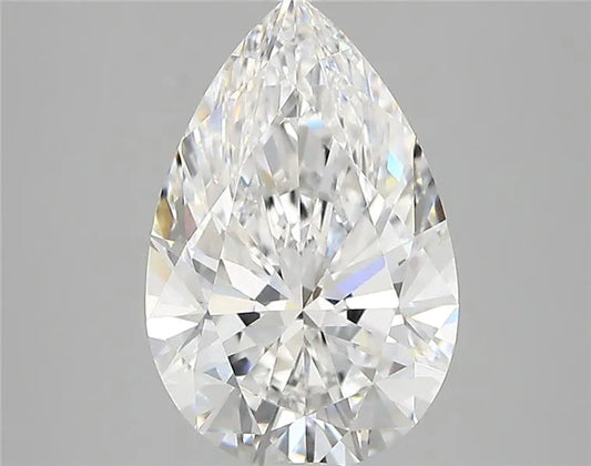 3.05ct Pear Lab Grown Diamond (Colour D, Clarity VVS1, IGI Certified)