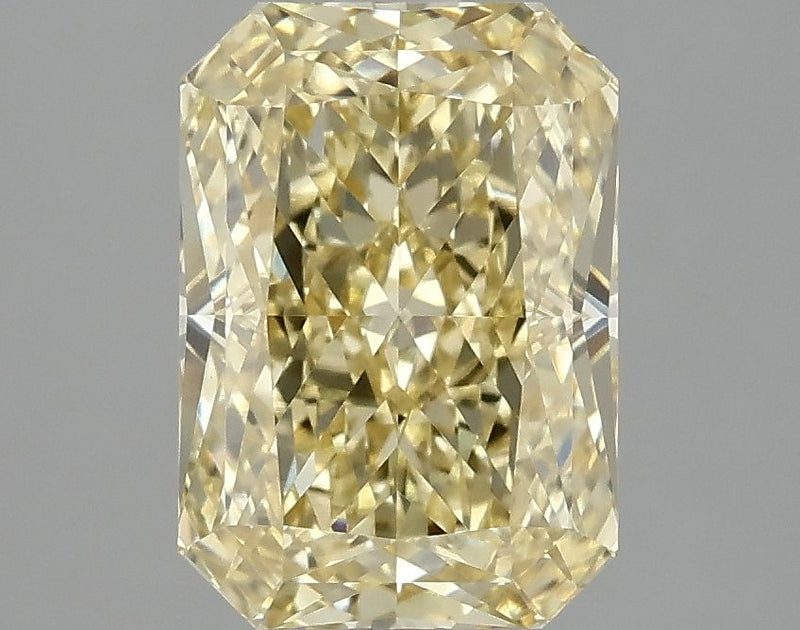 Radiant 3.06ct Fancy Vivid Yellow VS1 IGI #LG687524465