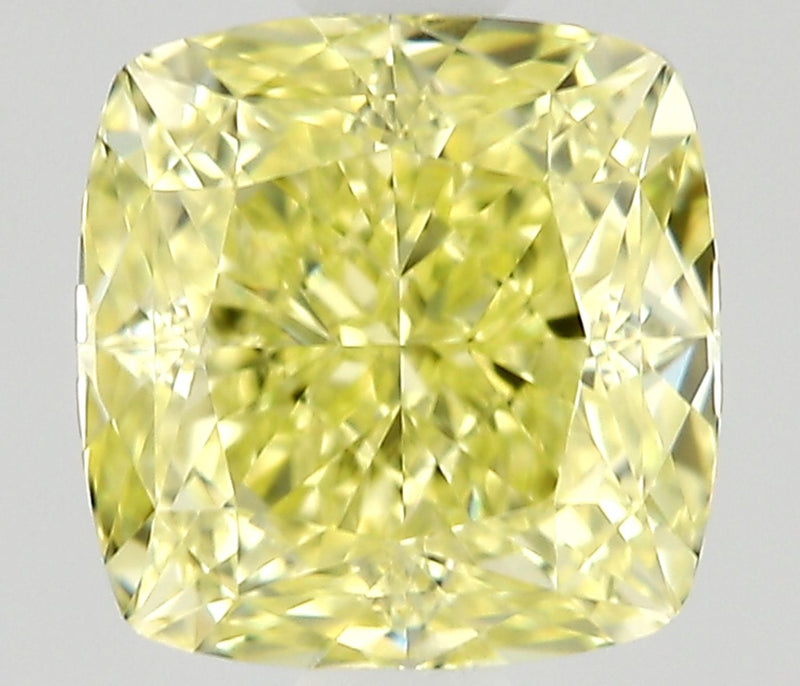 Cushion modified 0.77ct Fancy Yellow IF GIA #6532374017