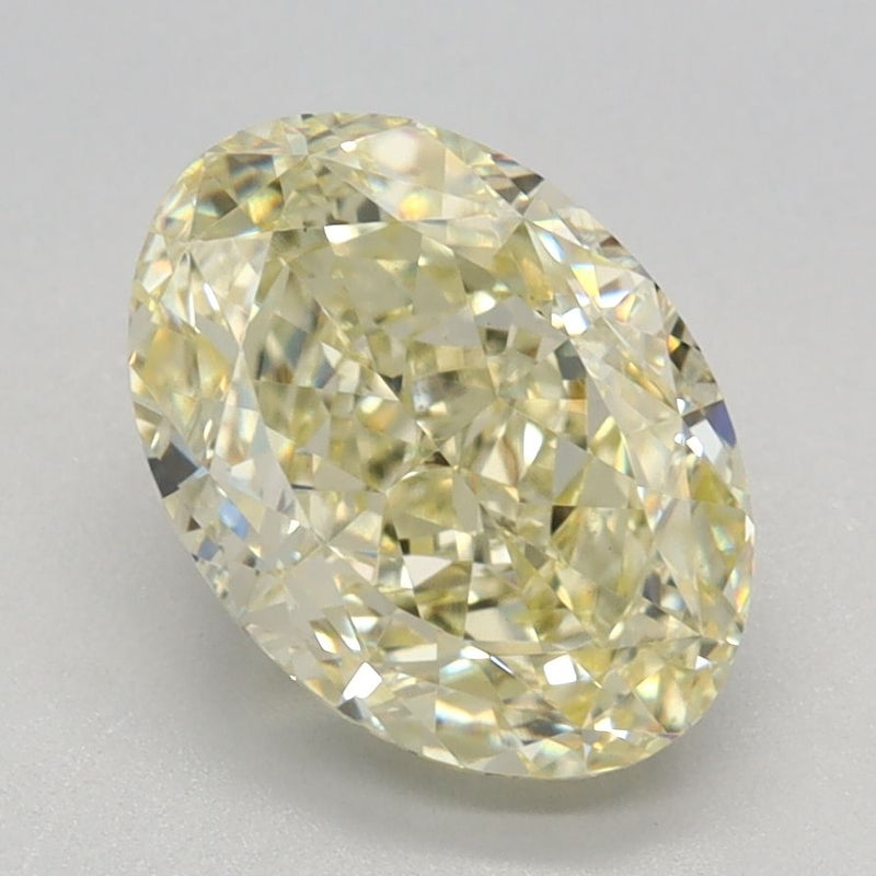 Oval 2.15ct Fancy Yellow VVS2 IGI #LG655445005