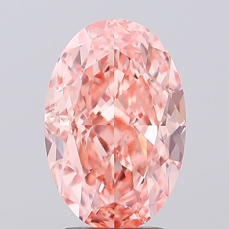 Oval 3.4ct Fancy Intense Pink VS1 IGI #LG770653142