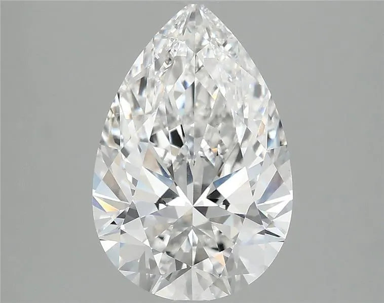 3.10ct Pear Lab Grown Diamond (Colour E, Clarity VVS2, IGI Certified)
