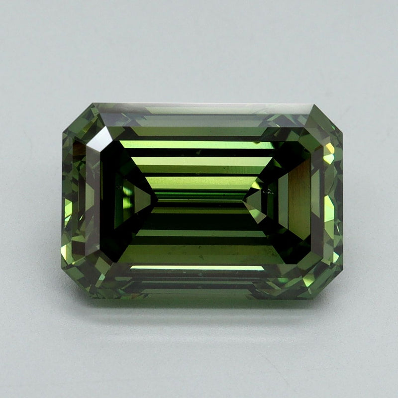 Emerald 5.36ct Fancy Vivid Green VS2 IGI #LG640405011