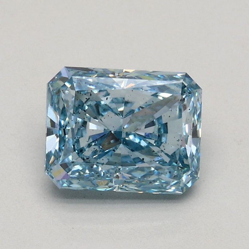 Radiant 1.03ct Fancy Intense Blue SI1 IGI #LG515201770