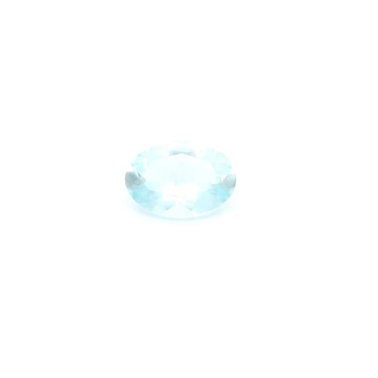 0.62ct Oval Natural Aquamarine (Colour Blue, Clarity Eye Clean, Cut Faceted)