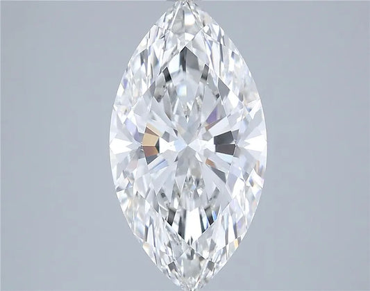 3.57ct Marquise Lab Grown Diamond (Colour E, Clarity VVS2, IGI Certified)