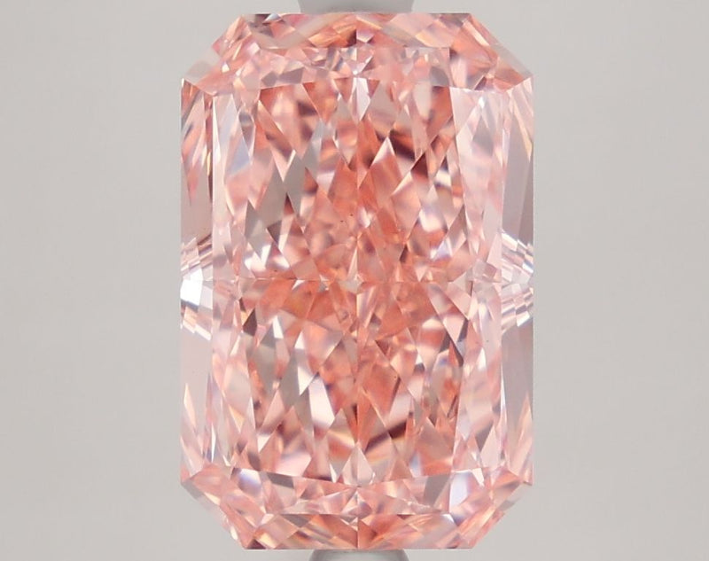 Radiant 3.95ct Fancy Vivid Pink VS1 IGI #LG781605210