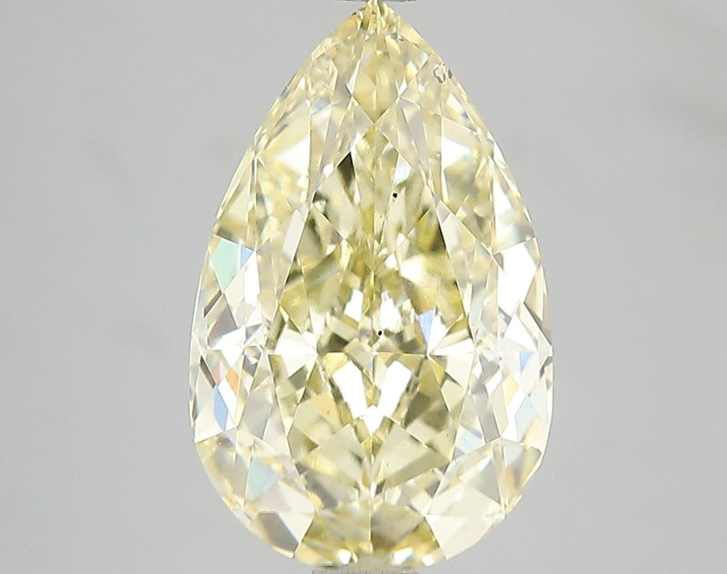 Pear 5.1ct Fancy Intense Yellow VS2 IGI #LG674561162