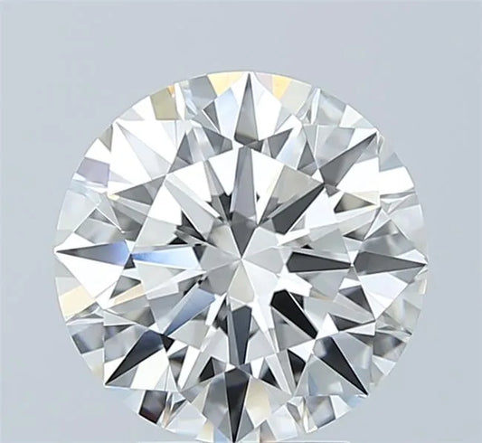 3.09ct Round Lab Grown Diamond (Colour E, Clarity VVS1, Cut ID, IGI Certified)
