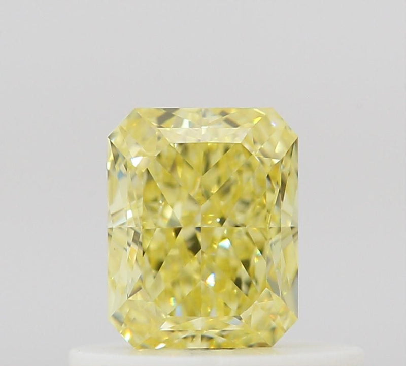 Radiant 0.51ct Fancy Intense Yellow VS1 GIA #6512940407