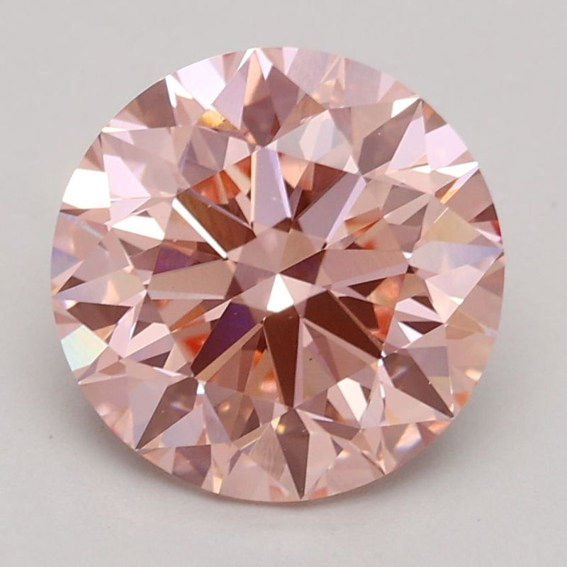 Round 2.18ct Fancy Intense Pink VS1 IGI #LG532248071