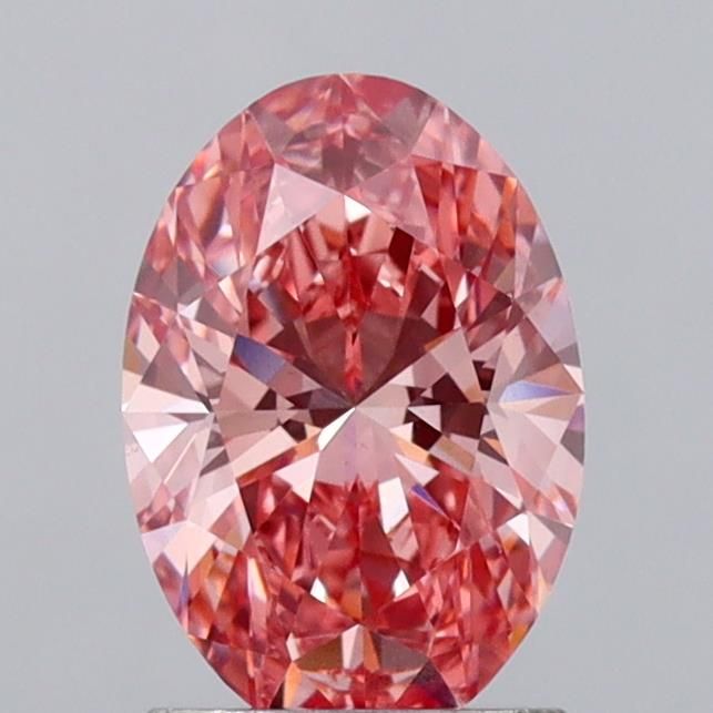 Oval 1.57ct Fancy Vivid Pink VS2 IGI #LG763659611